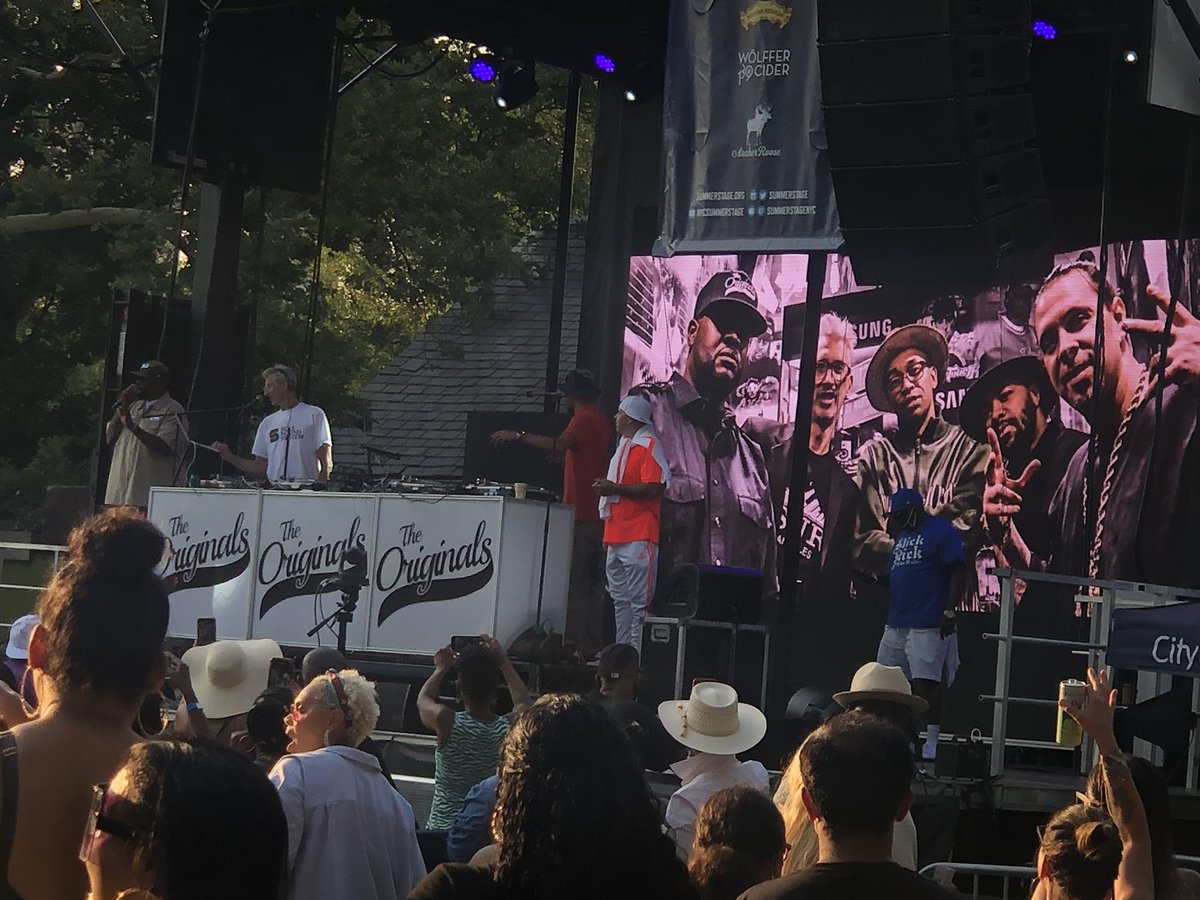The Originals were a vibe! #summerstage #summertime #outdoorfun #NYC