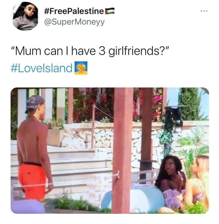 Amber66764643's tweet photo. Toby may aswell get involved in a polyamorous relationship at this point. This boy is killing me 😬🤨 #LoveIsland https://t.co/u2jK6Eq0Vr