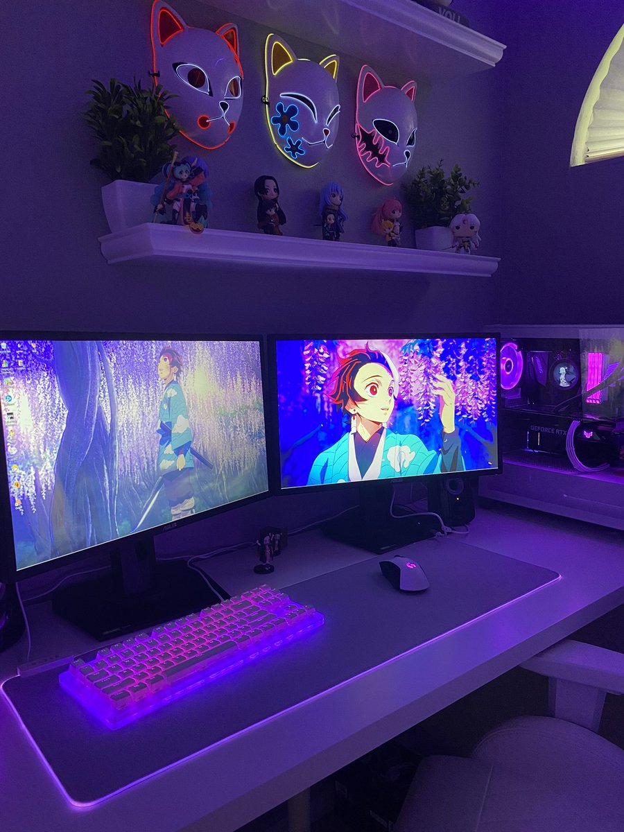 my pc setup go kinda crazy