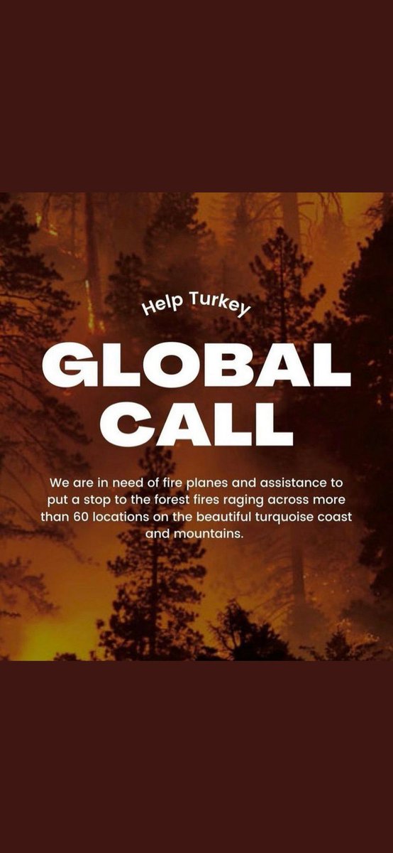 Arkadaşlar yangınların sönmesi için gerçek anlamda kararlılık yok. Zaten uçağımız yok! THK Başkanı ile Orman Bakanı arasındaki inatlaşma yüzünden günlerdir acıyla kıvranıyoruz. El ele verelim dünyadan yardım isteyelim. Bu sadece belediyelerin tek başına üstleneceği iş değil.