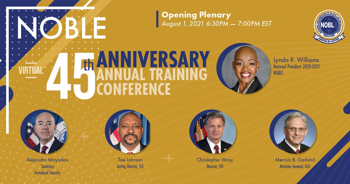 noblenatl's tweet image. It is time for the Opening Plenary! Hear the powerful voices of today’s thought leaders representing NOBLE.
#NOBLE45