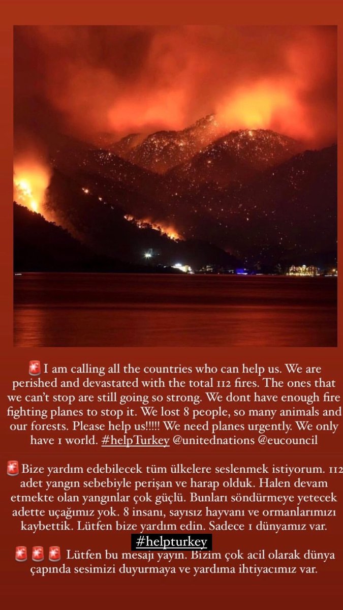 senoldemirtas's tweet photo. @elonmusk #ElonMusk #helpturkey #Turkeyisburning #TurkeyIsOnFire https://t.co/LBVfTYTpIs