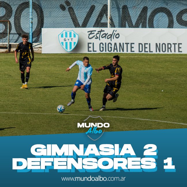 Mundo Albo on Twitter "Ganó Gimnasia 2 a 1 con goles de Juan Manuel
