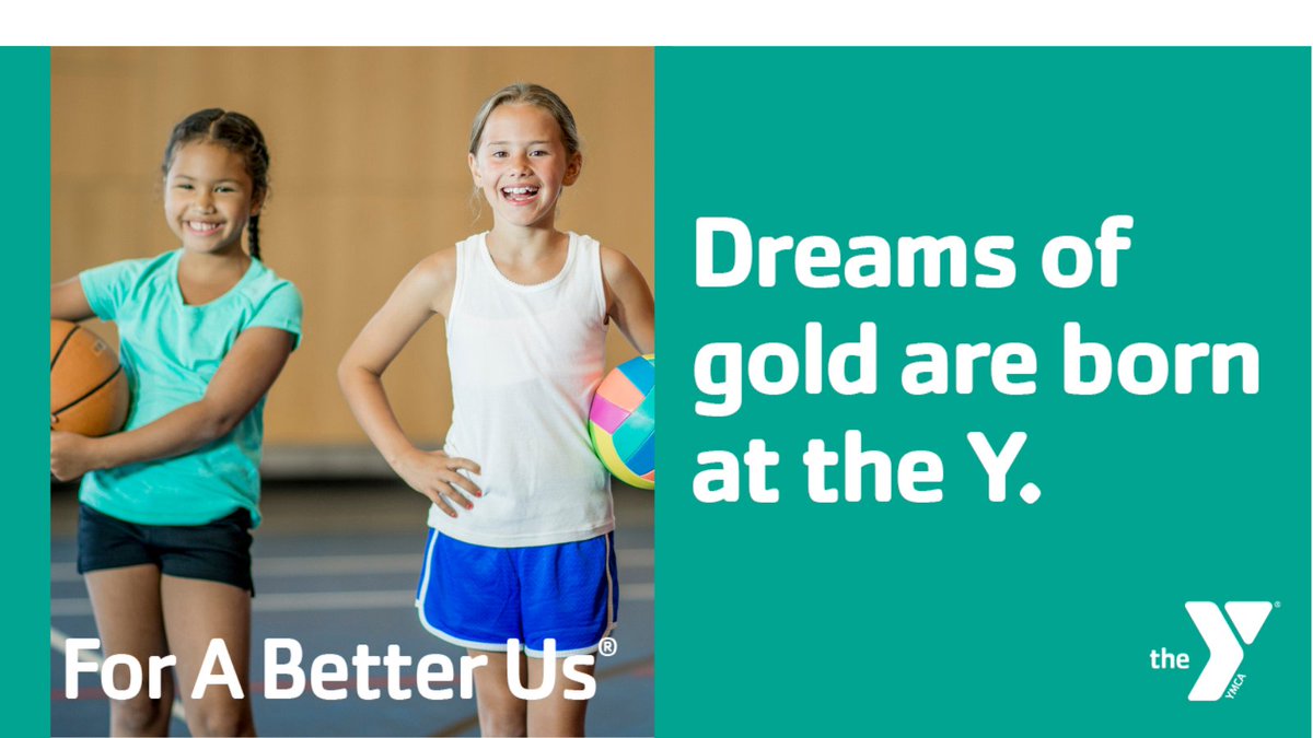 Their dreams start young. And for many, they start at the Y. bit.ly/3r61QS5 #Tokyo2020 ⚽ 🏀 🏐 🎾 🥋 🏹 🛶 🎾 🎽 🏊 🏇 🧗 🤸🏾 🏓 ⛹🏼 🤼 ⛵ 🏋🏽 🏅 🏅 🏅 🏅 🏅 🏅🏅 🏅 🏅