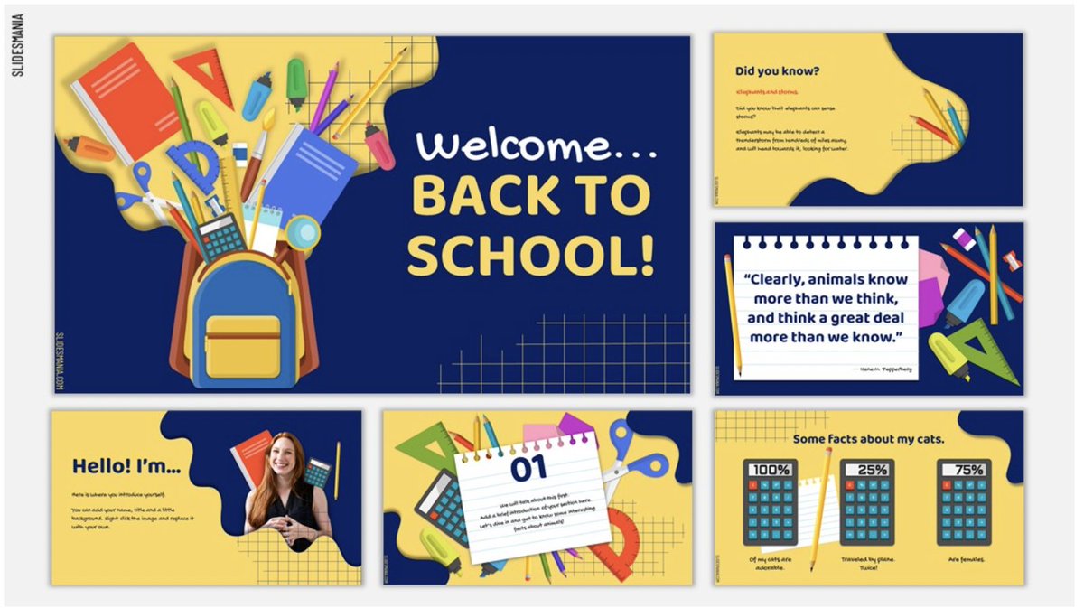Here's a GREAT #backtoschool template from <a href="/SlidesManiaSM/">SlidesMania 💛</a> !  

Check it out: slidesmania.com/back-to-school…