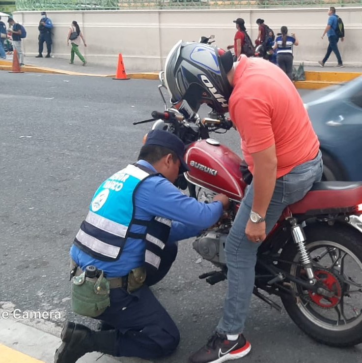 Unidad de tránsito municipal CAM San salvador tweet media