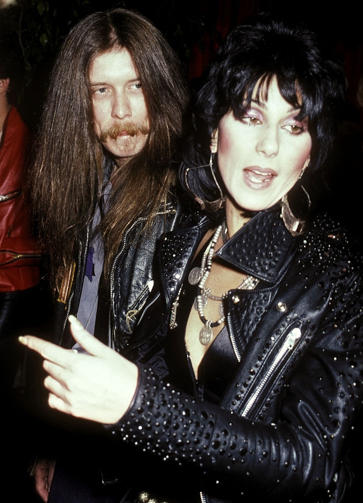 Happy Birthday to Les Dudek who turns 69 years young today - pictured here with Cher, Hollywood, California, 1980 