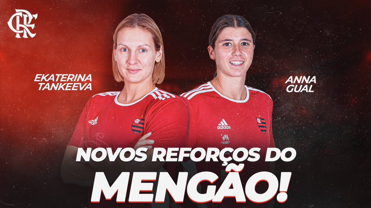 🇷🇺🇪🇸

Ekaterina Tankeeva, que disputou os Jogos de Londres 2012, e <a href="/AnnaGual3/">Anna Gual Rovirosa</a>, medalhista de prata no Mundial, são as novas contratações do #PoloFla para o Troféu Brasil. Bem-vindas, craques! #TimeFlamengo
