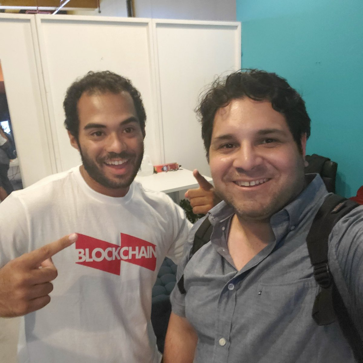 cimerino80's tweet photo. #Cryptoheads meetup at the blockchain center with @bfresh. #Awesomeevent! https://t.co/RghmMz5lqn