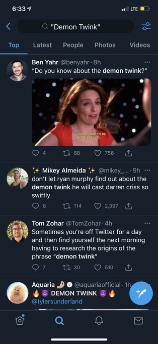 I love all the #demontwink post https://t.co/Ixulita3lz