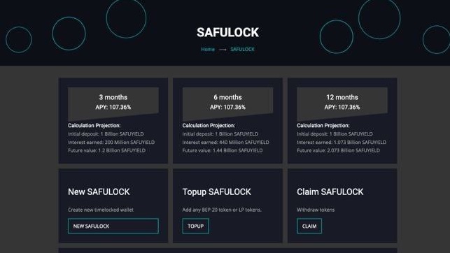 safu_official's tweet photo. SAFULOCK testnet launch!
We are approaching our community public testing phase.
If you want to see how SAFULOCK works, fill the form and join our whitelist.

FORM: https://t.co/8havHgAmqb

Testers will be rewarded with extra SAFUYIELD tokens when SAFULOCK goes LIVE on mainnet! 🚀 https://t.co/zsEuBYYW0N
