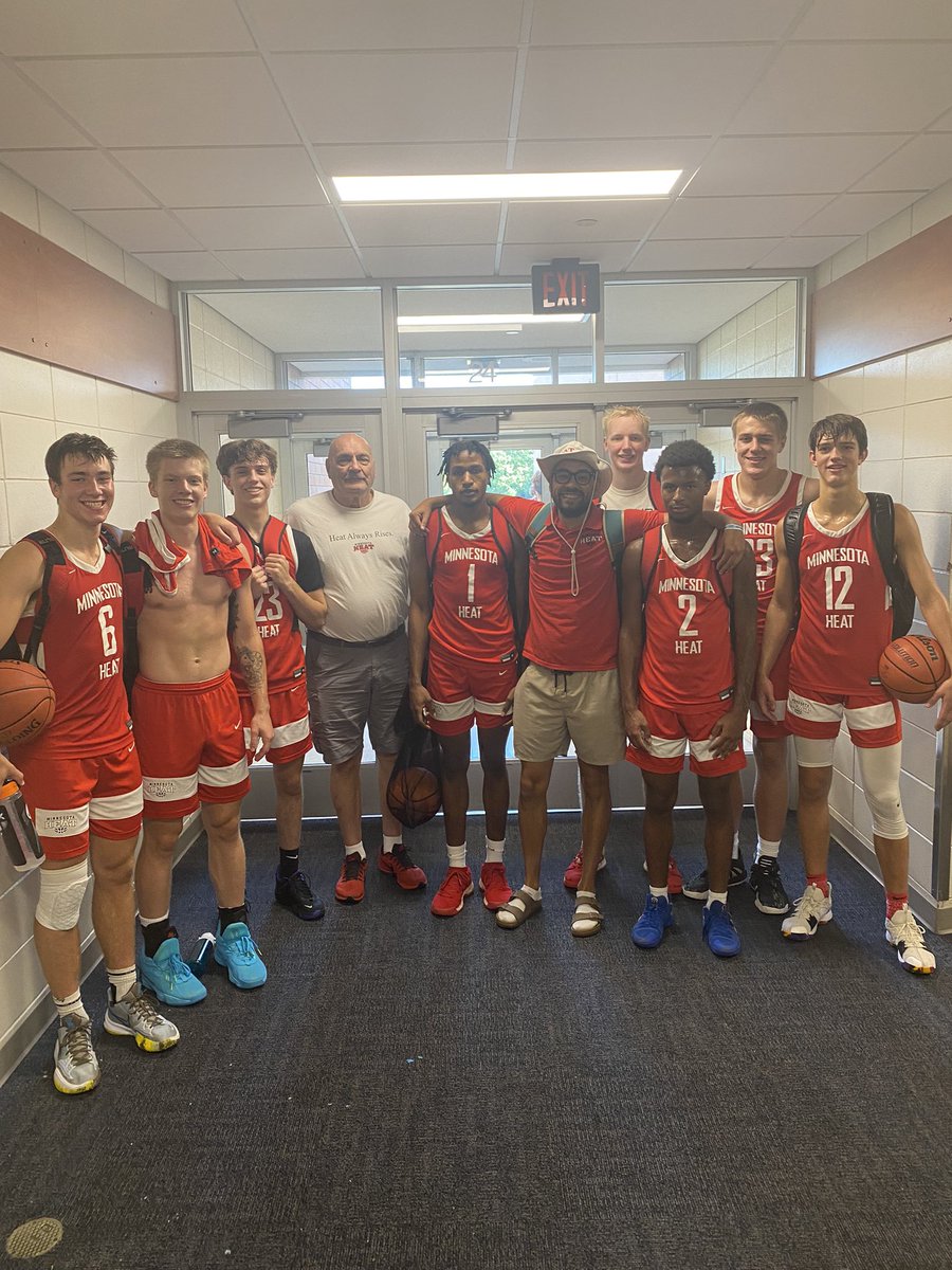 THANK YOU.. to this team. No one could’ve predicted the $#!+ this team had to go through this year. They faced so much adversity and I’m proud of each and everyone of them that was able to put on a Heat Mac jersey. These guys taught me so much!