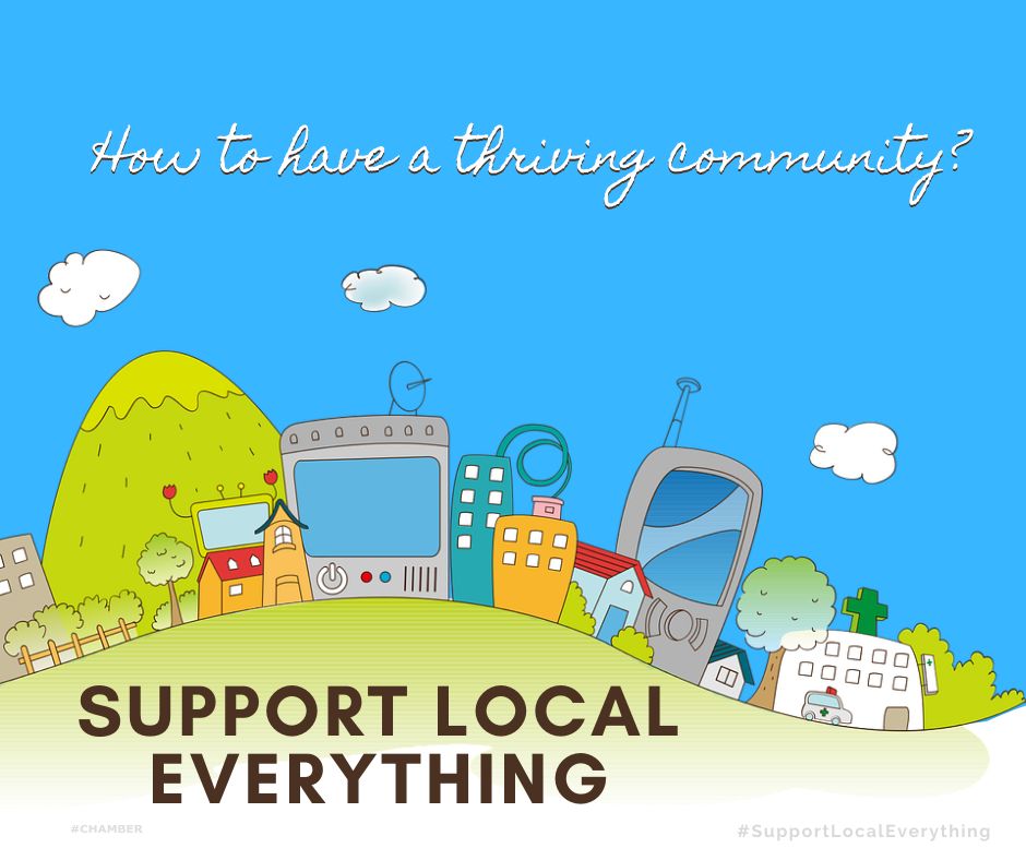 FrankKenny's tweet photo. Supporting local everything = a thriving community.
Supporting one local business a day can benefit 7 local businesses a week! 😮
Who will you visit today?
#EasyMath #SupportLocalEverything https://t.co/ghjArcAM39