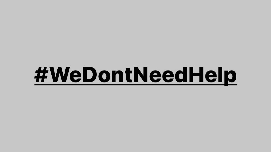 umutmurare's tweet photo. Hep beraber seri şekilde paylaşıyoruz #WeDontNeedHelp https://t.co/8FTS28wVlj
