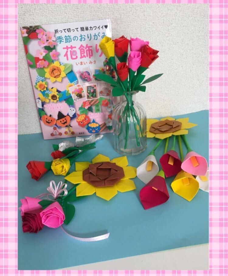 季節のおりがみ花飾り Twitter Search Twitter