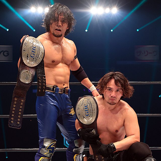 SEIKI1005's tweet photo. 第44代GHC Jr.タッグ王者
第46代GHC Jr.王者
最高だ
#noah_ghc #stinger
#来たぞ広島GHC https://t.co/Y5uqgw3opt