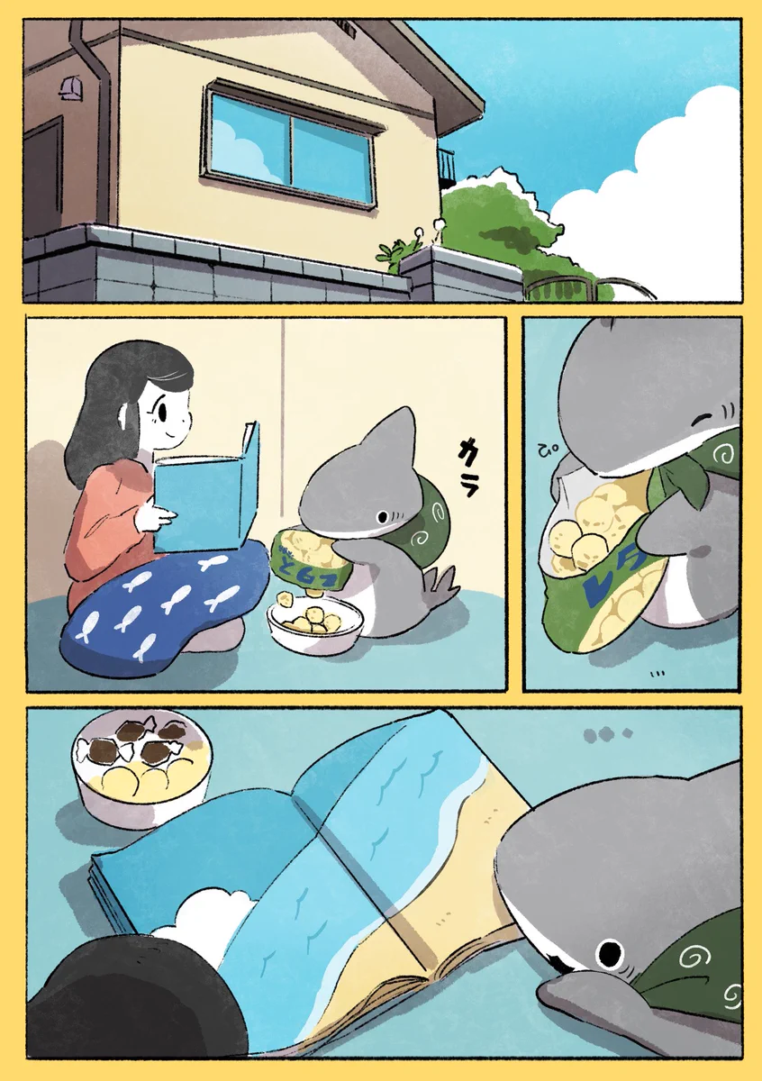 海が恋しくなってしまった｢小ザメ｣の為にお友達がした行動とは
