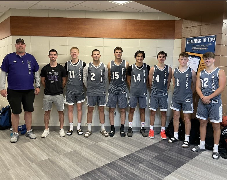 I want to thank these young men &amp; their parents for one heck of a spring/summer! There were many friendships &amp; memories that were made, and I cannot wait to see them all have successful senior seasons. This is a special group &amp; program that I’m thankful to be apart of!!! #RiseFam