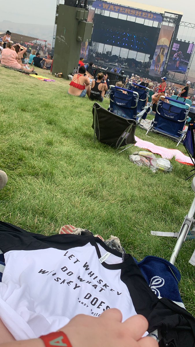 FulcherAJ's tweet photo. @RandyHouser patiently waiting for the greatest voice in country music! #watershed2021 @WatershedFest https://t.co/J309gSKrXe