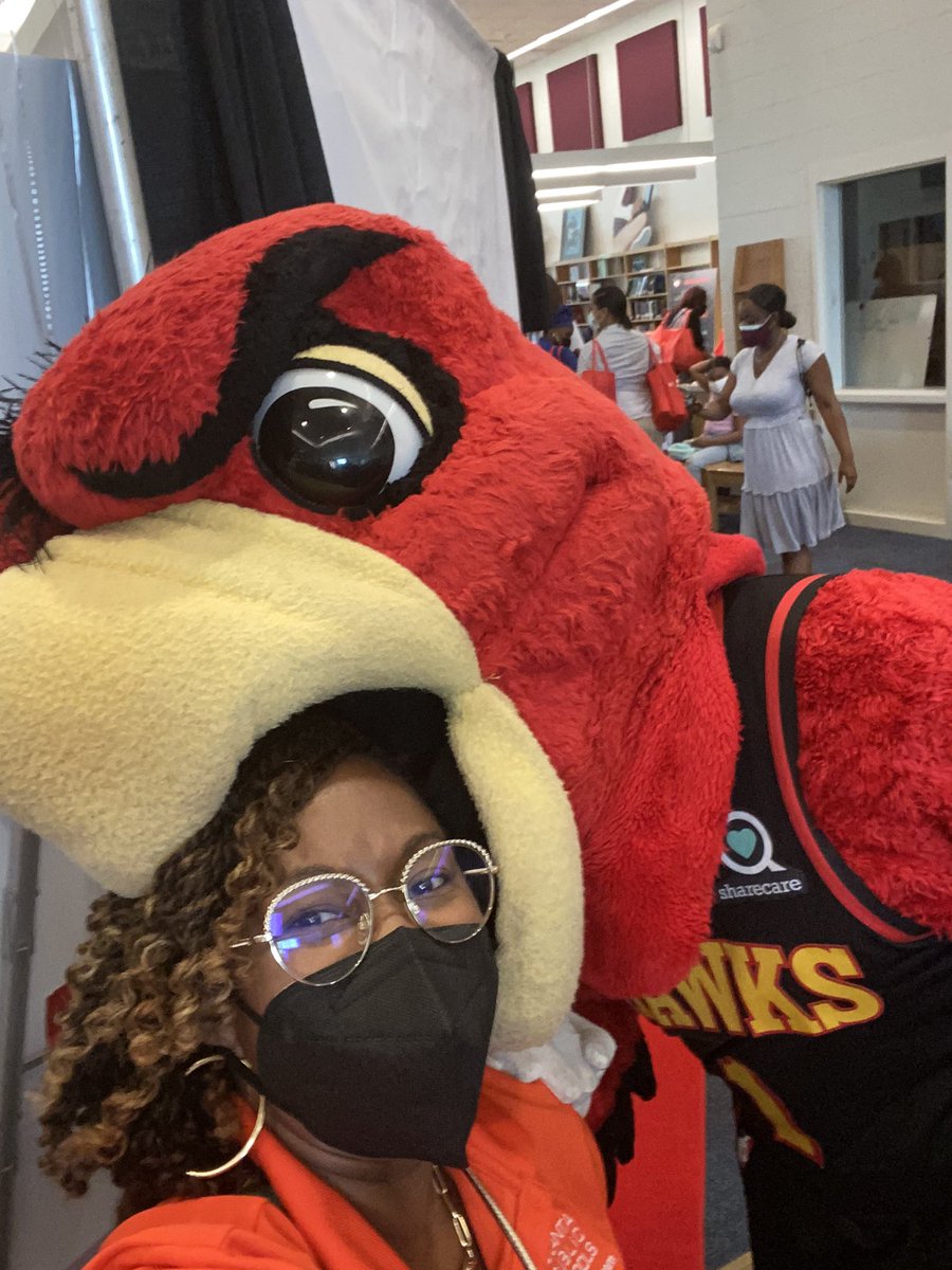 Guess <a href="/HarryTheHawk/">Harry The Hawk</a> was a tad bit hungry after handing out bags for teacher appreciation <a href="/APSCarverEC/">Carver Early College</a>, <a href="/apsupdate/">ATL Public Schools</a> , <a href="/TheGoodrCo/">GoodrCo.</a> , <a href="/StateFarm/">State Farm</a>