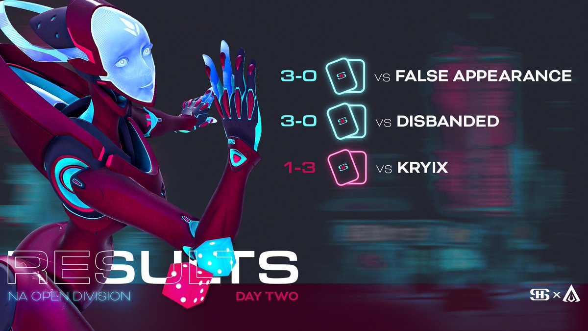 We put all our cards on the table, but luck wasn't on our side in our match against <a href="/KryixGG/">Kryix</a>. With that, we fall out of OD this season...

GG's to <a href="/FalseAppear/">False Appearance</a>, <a href="/DisbandedOW/">(Disbanded)</a>, and good luck to all the remaining teams!

#DoubleDown 🎲