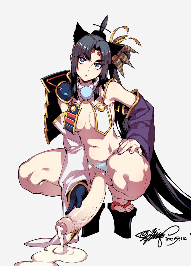 AliDee02's tweet photo. What are you doing staring? Lick it up. Now! 

(r/futanari  u/DonSedo) https://t.co/lW8AeJWv9X