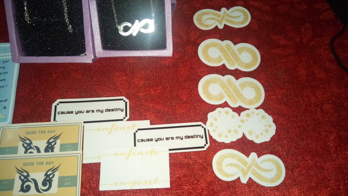 gncdifnt00's tweet photo. @ifntgravityph thank you! thank you! worth it yung paghihintay ko ❤😇❤ ang ganda ng necklace at bracelet  😍😍😍
dami din ng freebies 😇🙏
#INFINITE #인피니티 ♾ https://t.co/78pBIVH0O2