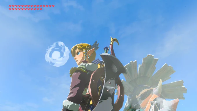 イチヨウさんにスタルホースの写真見せたり、祠探したり#ゼルダの伝説 #BreathoftheWild 