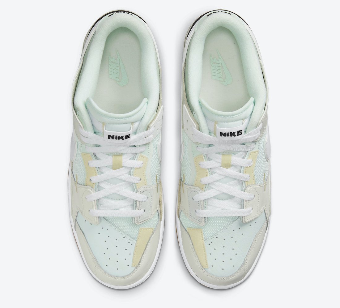 kicksonfire's tweet photo. Official images of the Nike Dunk Low Scrap “Sea Glass.” Cop or pass? https://t.co/1lxN8Uvtwo