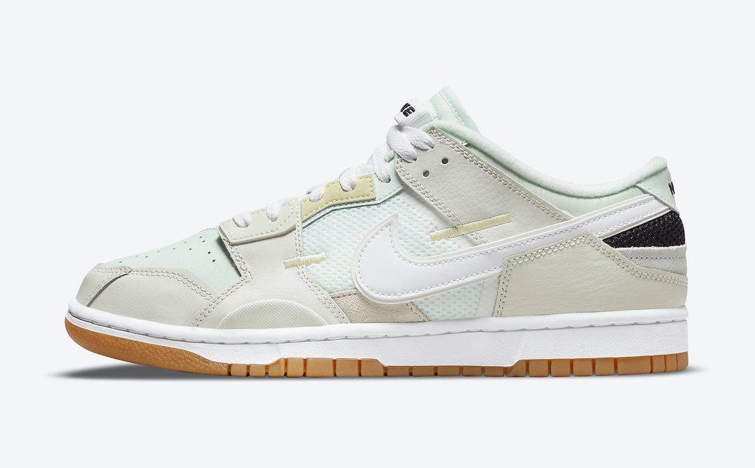 kicksonfire's tweet photo. Official images of the Nike Dunk Low Scrap “Sea Glass.” Cop or pass? https://t.co/1lxN8Uvtwo