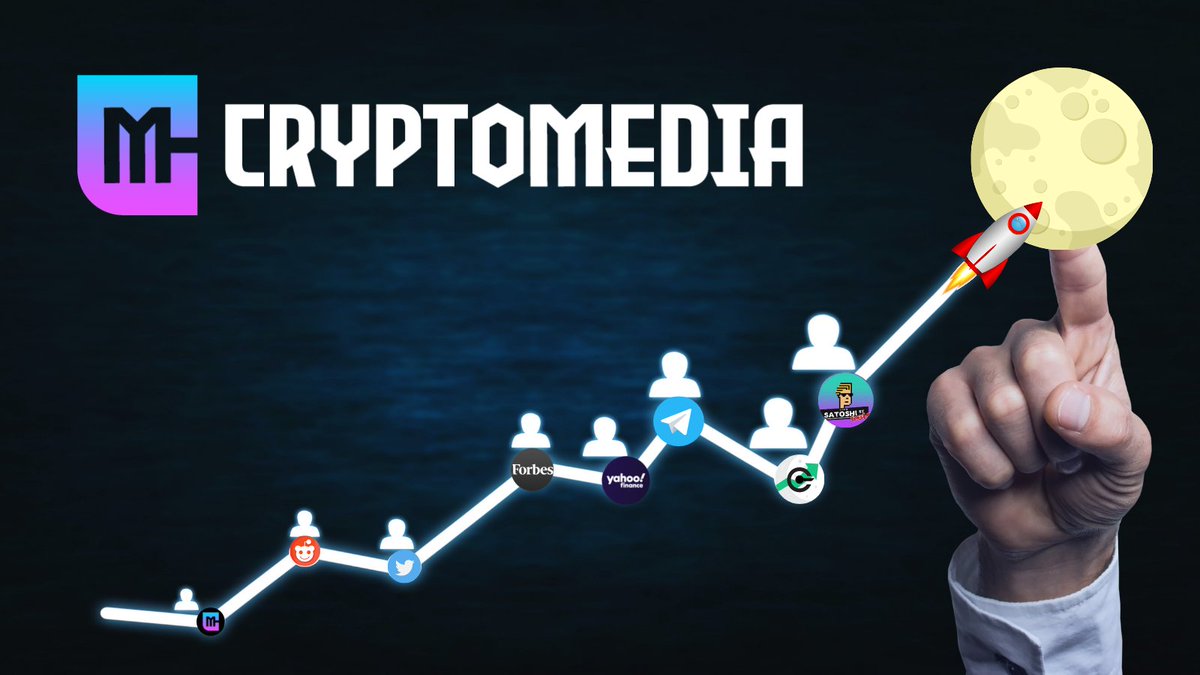 Whether it's getting your project trending on Reddit, increasing followers on Telegram, Organising AMAs, or being featured on media outlets such as Forbes, Yahoo Finance, etc... Cryptomedia has got your #crypto marketing covered!🚀🌕