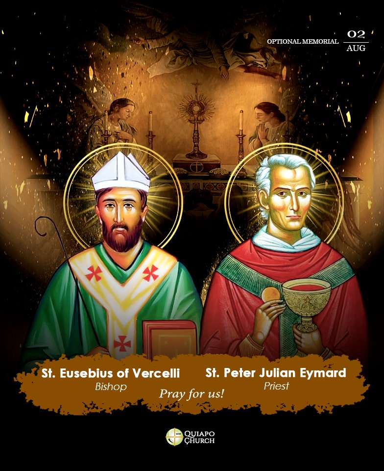 Quiapo Church on Twitter "ST. EUSEBIUS OF VERCELLI, ST. PETER