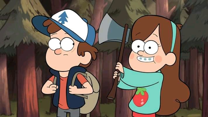 Kakyy6's tweet photo. Mabel n Dipper Redraw♡

#FANART #GravityFalls #gravityfallsfanart #FYP https://t.co/HENMQnsCkP