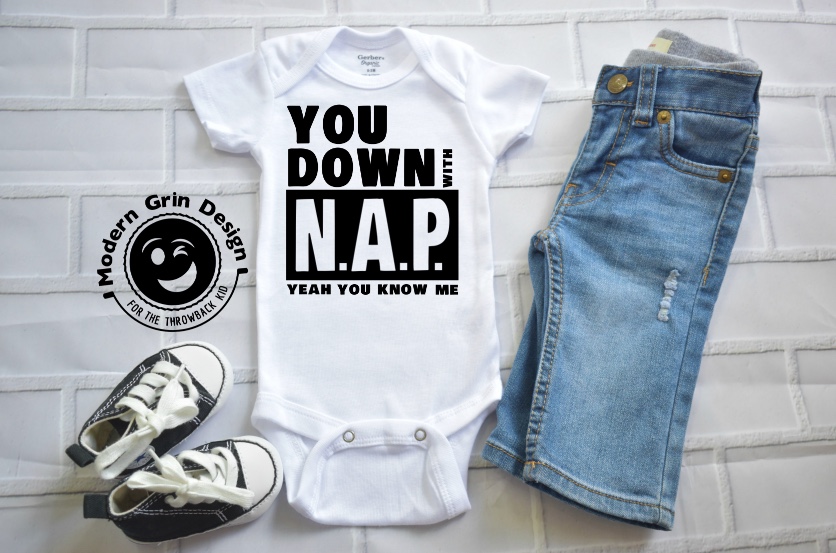 moderngrin's tweet photo. Whose down with a little NAP?! Definitely me! I seriously love napping and it's both terrible &amp; wonderful. Check out this design &amp; other #90sinspired designs on our Etsy store! Link in profile. #youdownwiththenap #naptime #nap #OPP #funnybabyonesies #babyshowergift #babyshower https://t.co/66tHRLNN4R