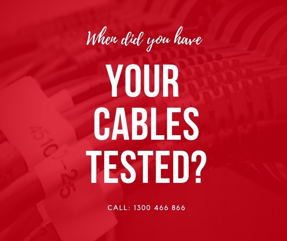 Comtec_Data's tweet image. Call Comtec Data Solutions on 1300 283 282 to discuss more.
#ComtecDataSolutions #Comtec #Karratha #PortHedland #Pilbara #PortHedland #WhenDidYouHaveYourCablesTested