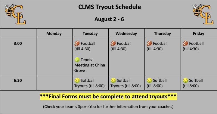 Corriher-Lipe Middle tweet media