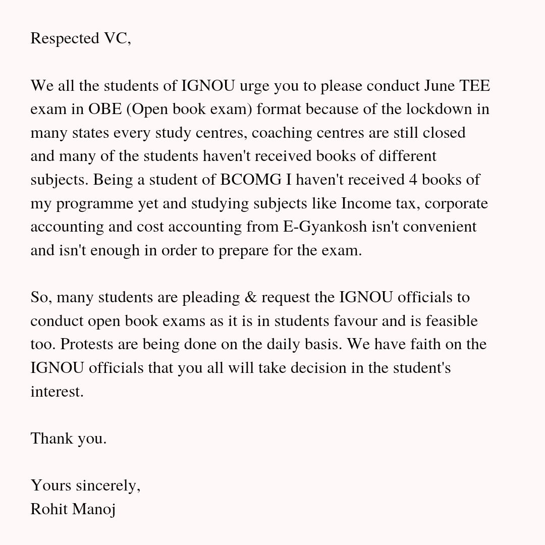 ASHISHK22531979's tweet photo. #ignou_promote_1stAnd2nd_year_students
India saw 41,649 new COVID-19 cases between 30 and 31 July, taking the total number of people infected in the country since the beginning of the pandemic to 3.16 crore. 
#IGNOU_Students_Against_Offline_Exam 
@OfficialIGNOU @IndiaAheadNews https://t.co/umGuWvtSIB
