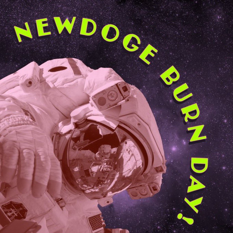 1,000,000,000,000 more #NEWDOGE was burned today, on schedule. Find the details on newdoge.com here’s the proof link 👉 bscscan.com/tx/0x2612f58c1…