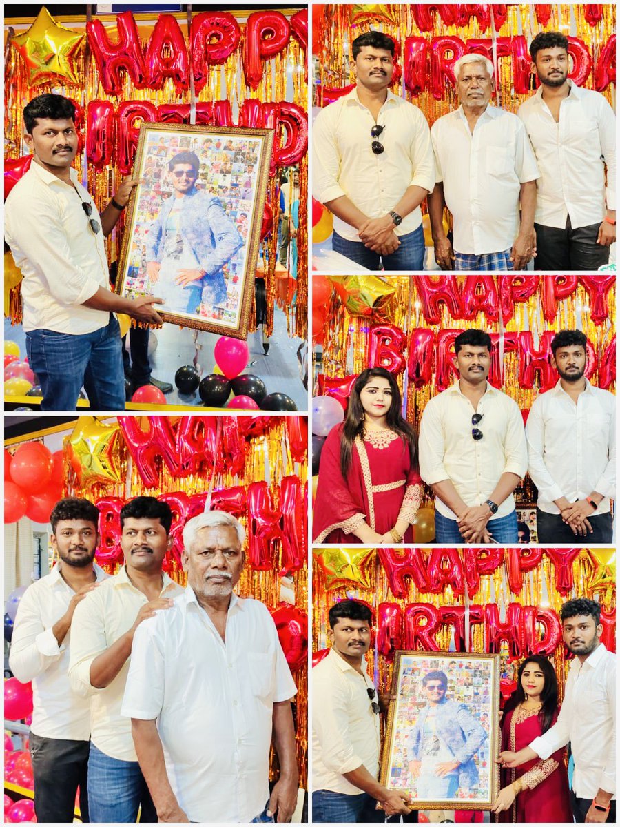 vraja_producer's tweet photo. நேற்று எனது பிறந்த நாள் விழாவின் போது எனது தந்தை மற்றும் #பார்கவி படத்தின் கதாநாயகி கதாநாயகனுடன்..💐
#whitescreenproductionno2 #paarkavi #whitescreenproduction #tngoapresident #aruvasanda #v_ராஜா #TNGOA #பார்கவி @uniccagym @vraja_producer @nmuralicfs @mugesh_unicca @shreya_offcl https://t.co/xstxo3a7a4