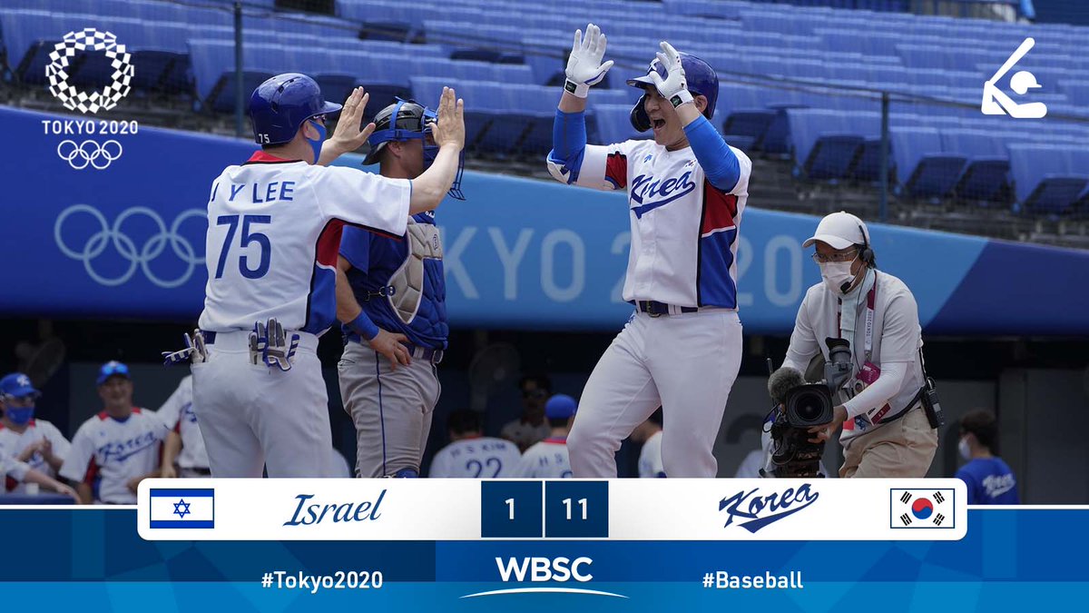 RT @WBSC: #KOR Korea wins, advances to semifinal!!!! 

#Baseball #Tokyo2020 #Olympics https://t.co/Ros5shNARt