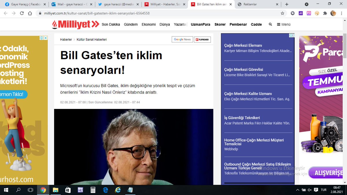 mediacat25's tweet photo. Dünya Yanarken #Küreselci #Bill #Gates Çıktı Ortaya! #İklim #Krizini Nasıl Önleriz Adlı Kitabını Tanıtıyor. Bill Gates Bu Yangınları #İklim #Değişikliğine Bağlıyor Ancak #Güneş #Balçıkla #Sıvanmaz! https://t.co/6Wx8jwdbTR https://t.co/VeIwOQaG2m
