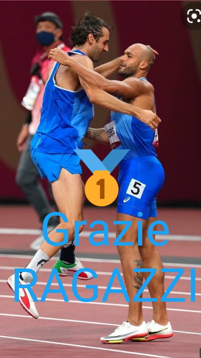 71Bertoli's tweet photo. Grazie RAGAZZI 
🥇🥇🥇🥇🥇🥇🥇🥇
#Jacobs #Tamberi https://t.co/bkmI1q5PnY