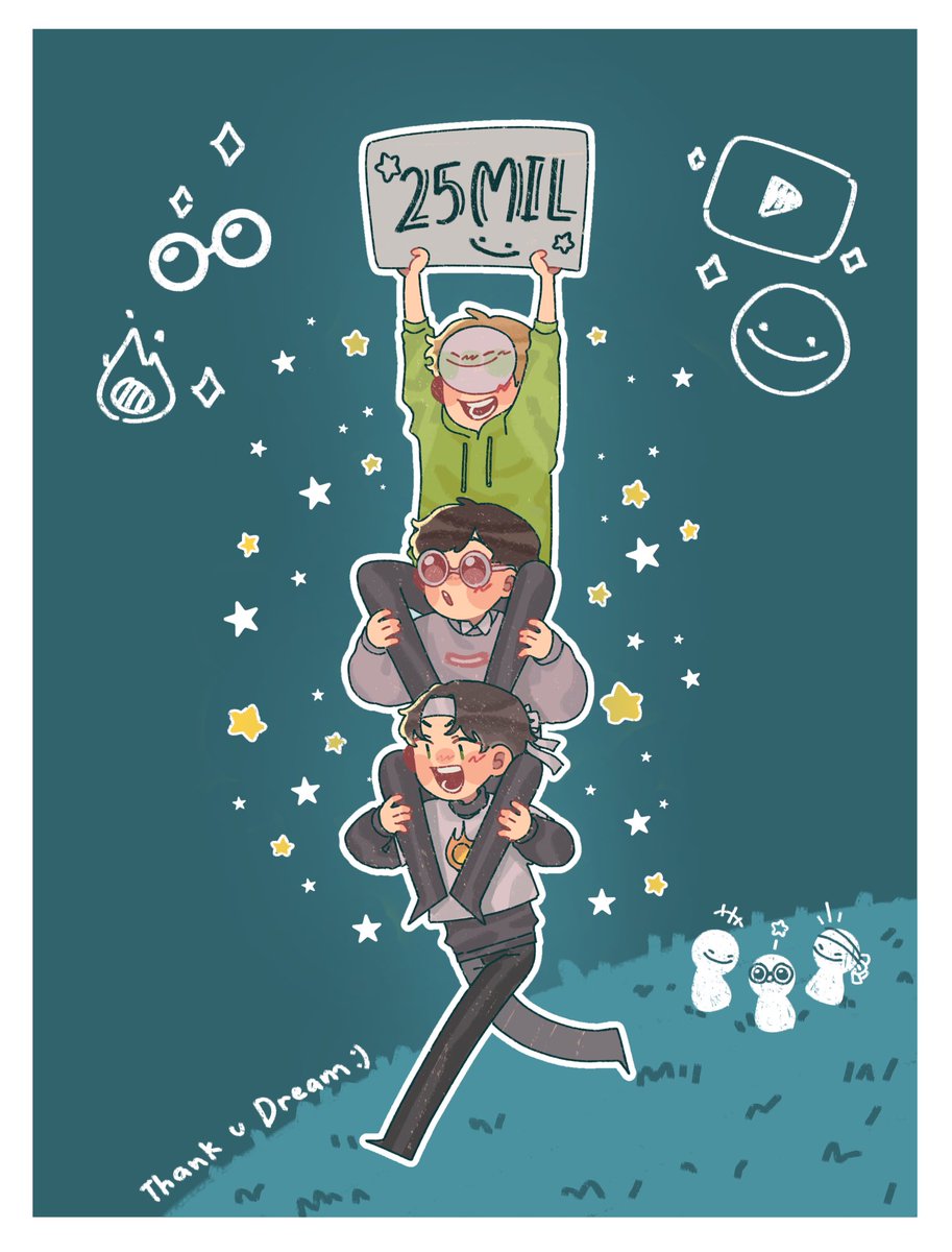 [🥔] #25milliondreams 🥳🎉

#dreamteamfanart 