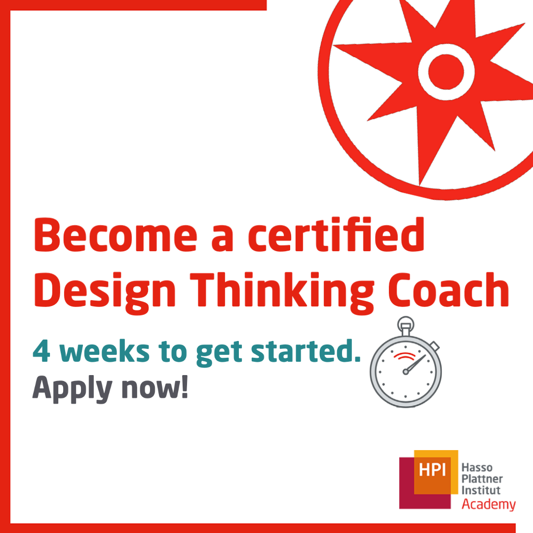 More info &amp; application: ow.ly/kJAp50FgHtR

#HPI #HPIAcademy #Leadership  #Transformation  #Innovation #DesignThinking #designthinkingcoach #Coach #Mindset
