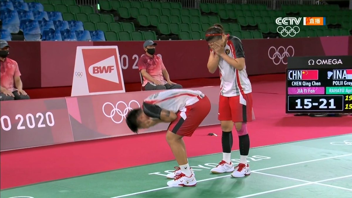 PakRud's tweet image. Congratulations 🎊 🎊
#OlympicGames #Badminton #TokyoOlympics2020 #greyapfinaltokyo2020