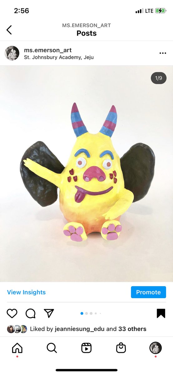 Art 1 used Grade 3 drawings of monsters to make 3D figures of! 
.
#sja_jeju #korea #jeju #jejuisland #internationalschool #education #arted #arteducation #3d #3dmodeling #sculpture #sculptureart #iteachart #artteacherlife #artteacher