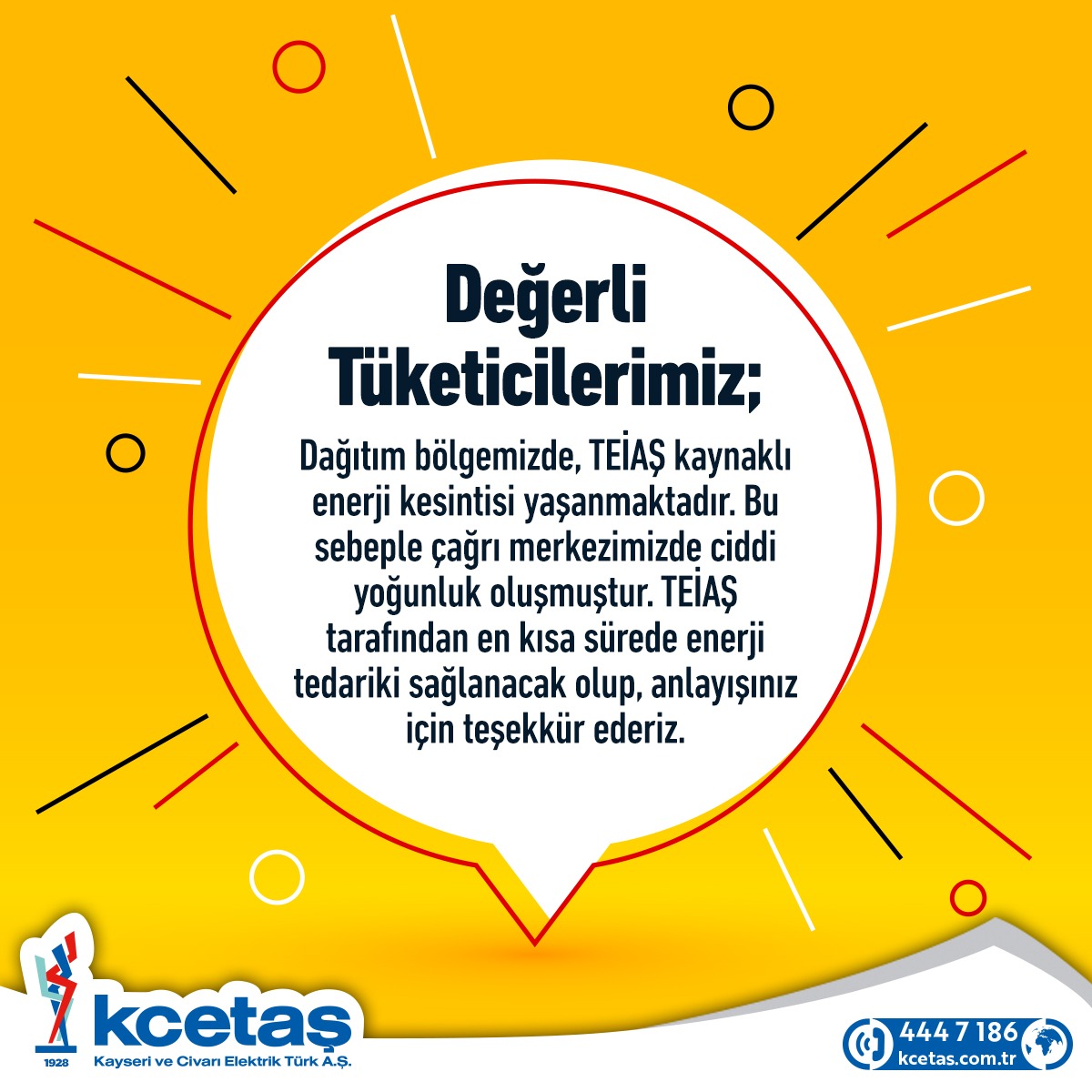 Değerli Tüketicilerimiz❗📢