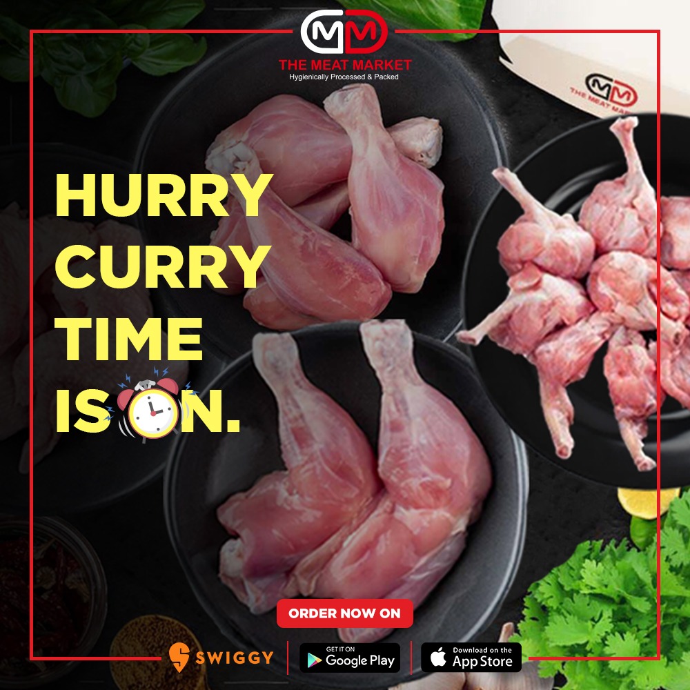 What's fine dining without the taste of curry? 
.
Fish curry, mutton curry, chicken curry, mushroom curry, this curry & that curry goes with anything and everything.
.
Fresh Meat is the ingredient that binds us together.
.
#themeatmarket #navimumbai #homedelivery #mumbai #health