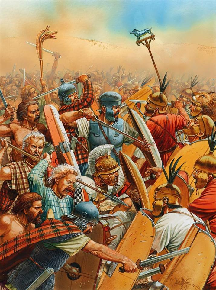 gaelhistory's tweet photo. 2 Aug 216 BC - As part of the Second Punic War, Hannibal's Carthaginian army defeats the Roman army of Gaius Terentius Varro at the Battle of Cannae. #OTD #History #BattleofCannae #SecondPunicWar #Hannibal https://t.co/8rZXDeVO62