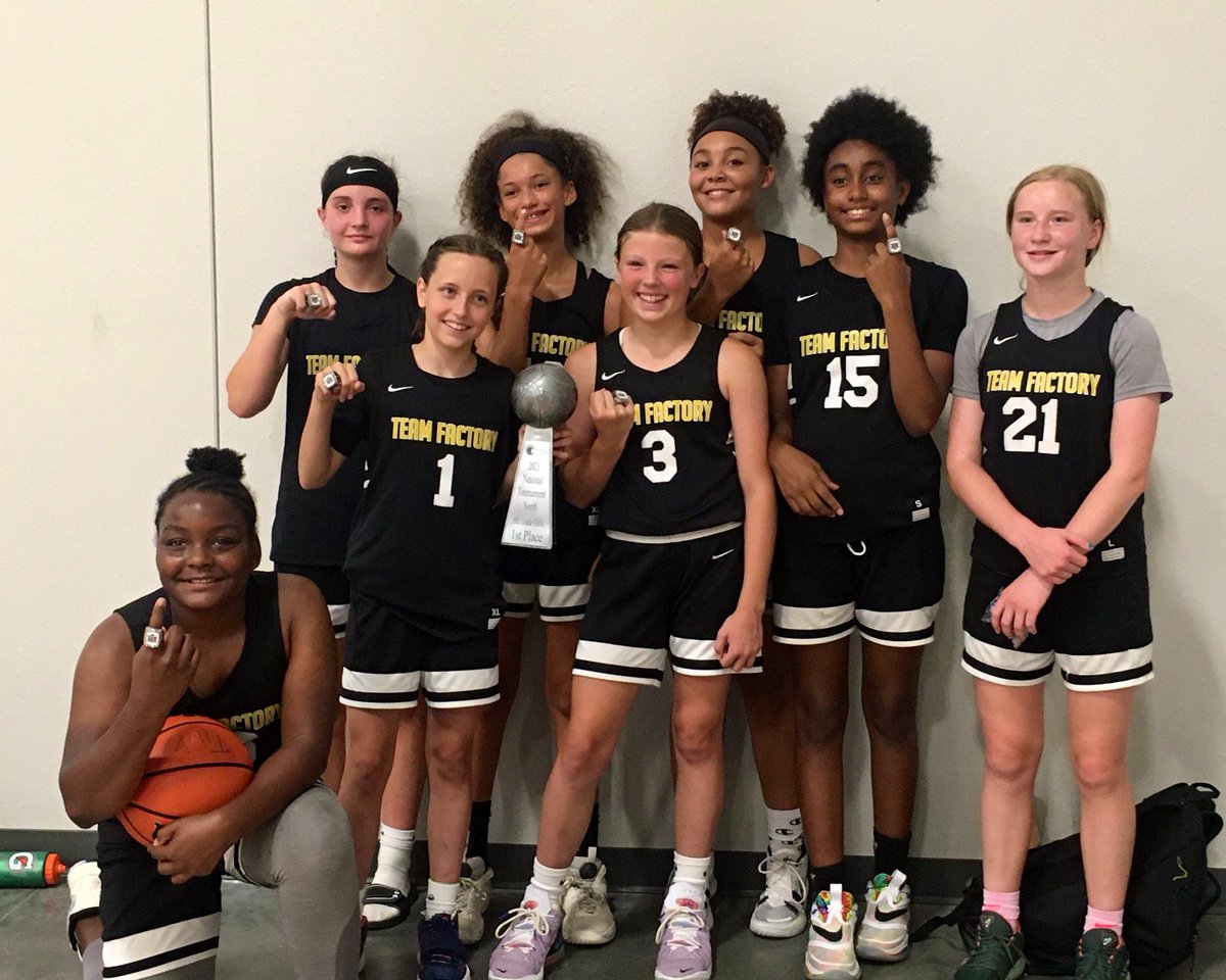 Great weekend to finish off our youth summer season at Nationals North‼️

Team Factory 6th National🥇
Team Factory 6th Select🥇
Team Factory 8th Select🥈
Team Factory 5th National🥉
Team Factory 7th National🥉